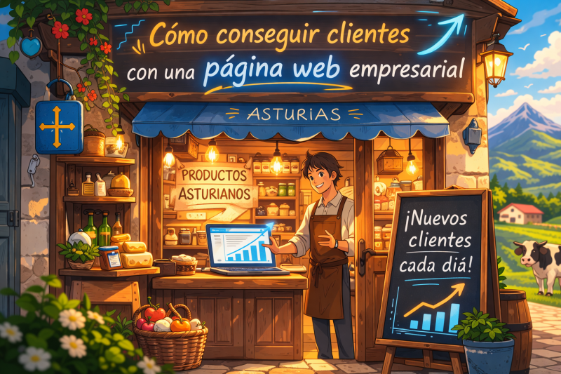 Cómo conseguir clientes con una página web empresarial